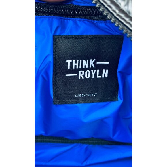 Think Royln Jr. Jetset Wingman Black Tote Bag With Zipper & Dual Handles - Picture 6 of 16